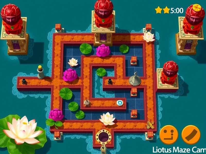Lotus Maze Master Level Design